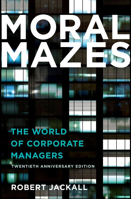 Moral Mazes - cover