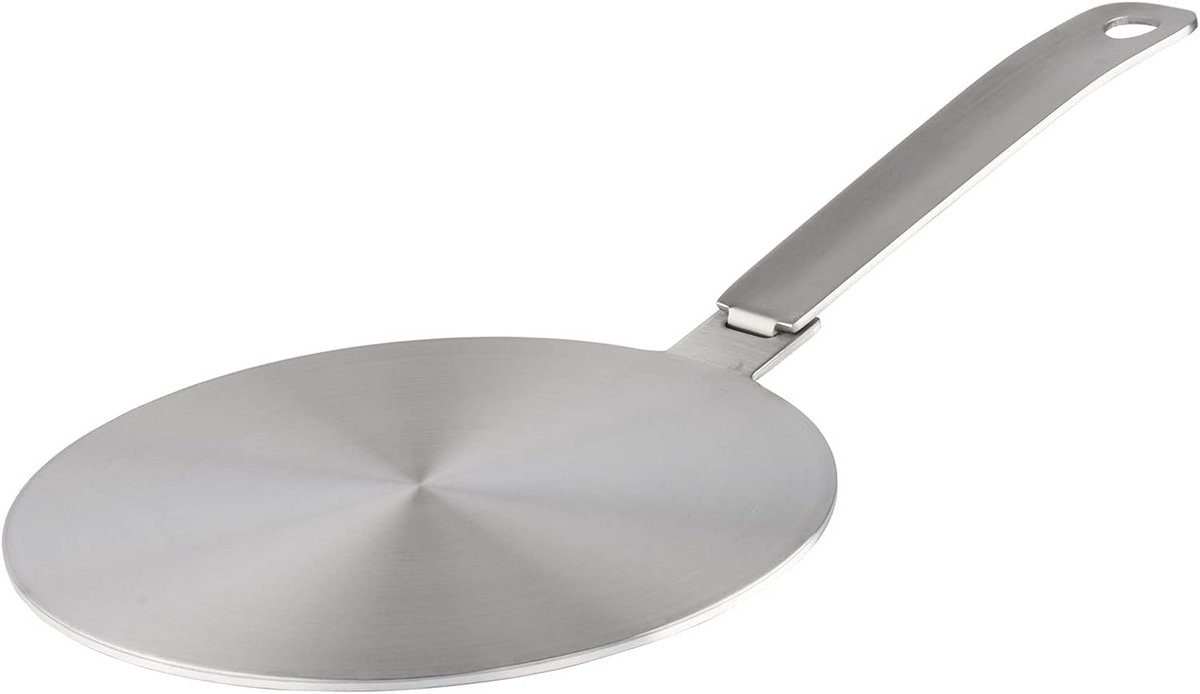 Inductie Adapterplaat 20 cm - Geschikt voor Inductiekoken - Roestvrijstaal