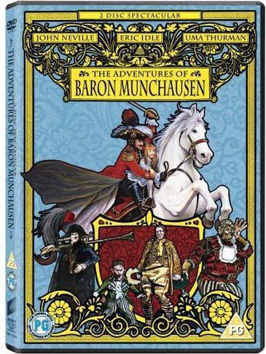 the Adventures of Baron Munchausen 2 disc
