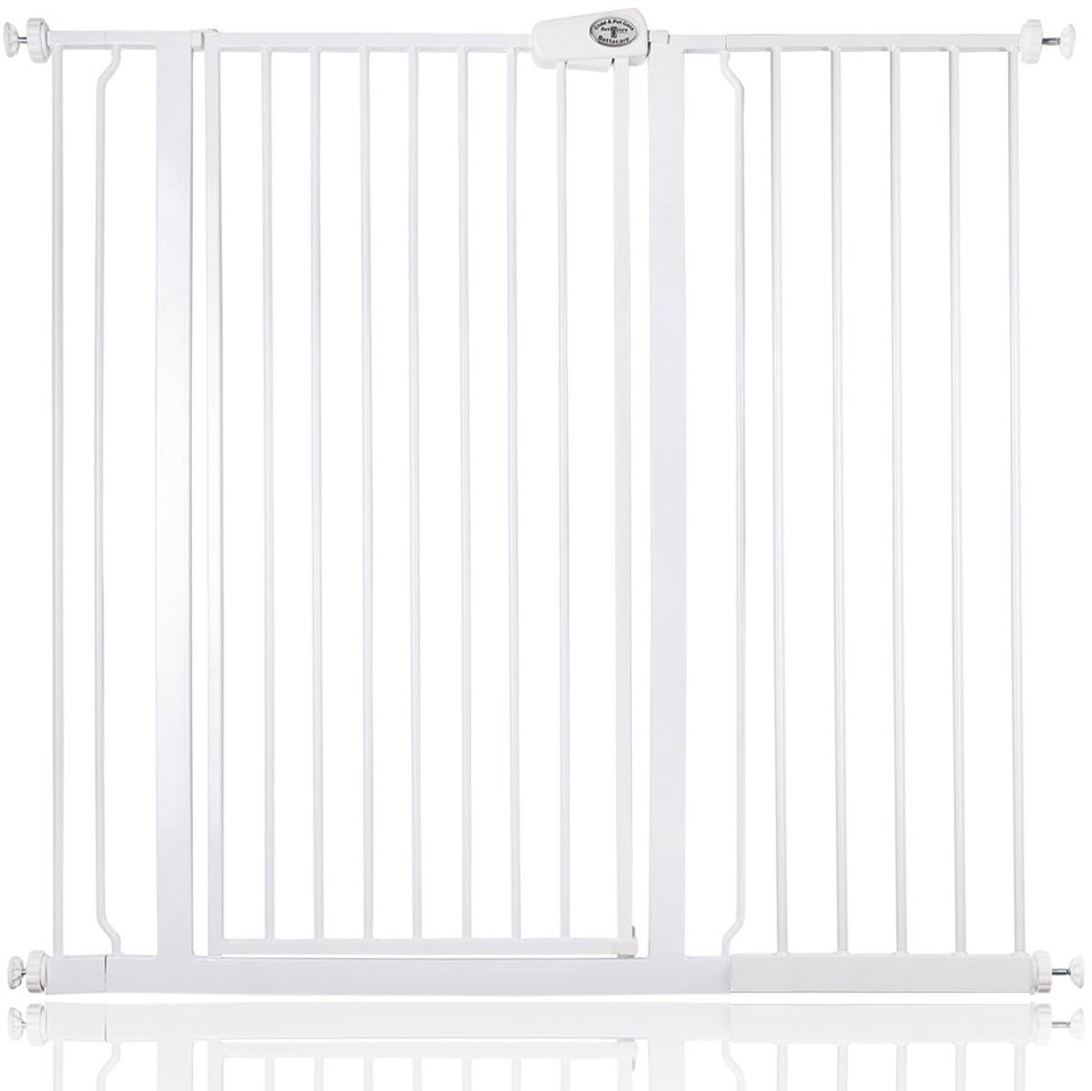 Bettacare Petgate, 113,8cm - 121,4cm, Wit, Hoog 104cm
