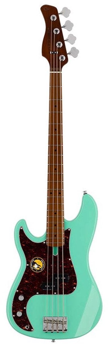Sire P5 A4L/MLG Marcus Miller linkshandige basgitaar 4-snarig passief elzen mild green