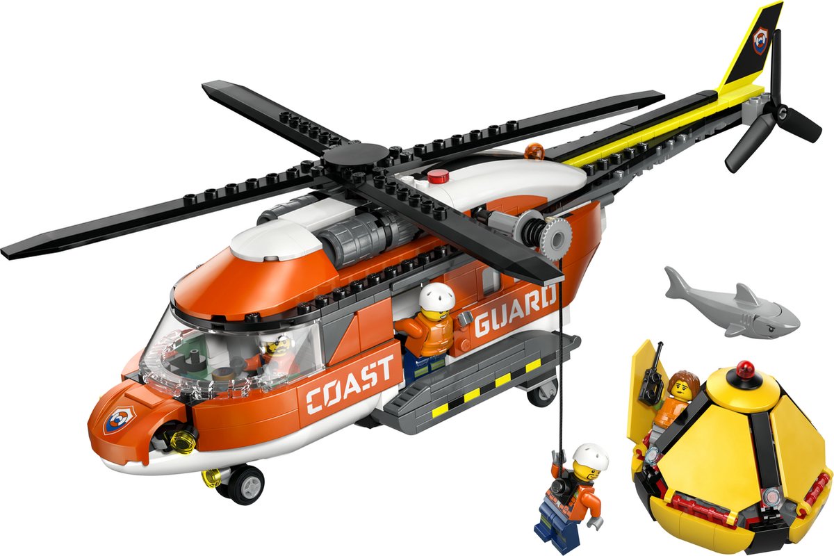 LEGO City Exploration - Kustwacht Helikopter - 60503 — afbeelding 11