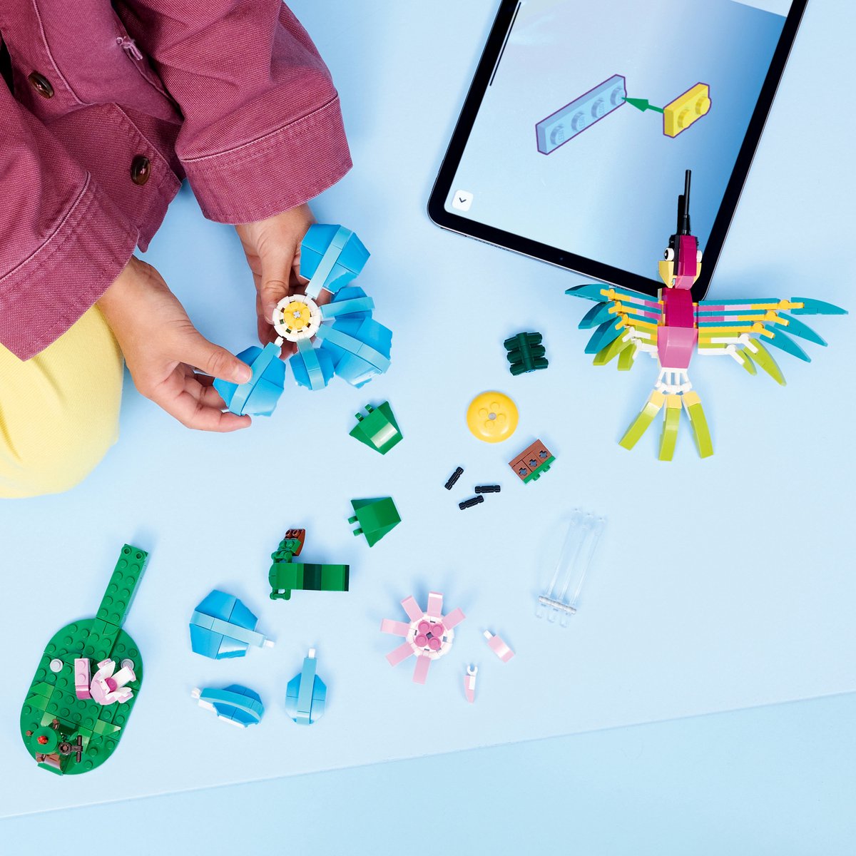 LEGO® Creator 3in1 Wilde Dieren: Kleurrijke Kolibrie - 31384 — afbeelding 21
