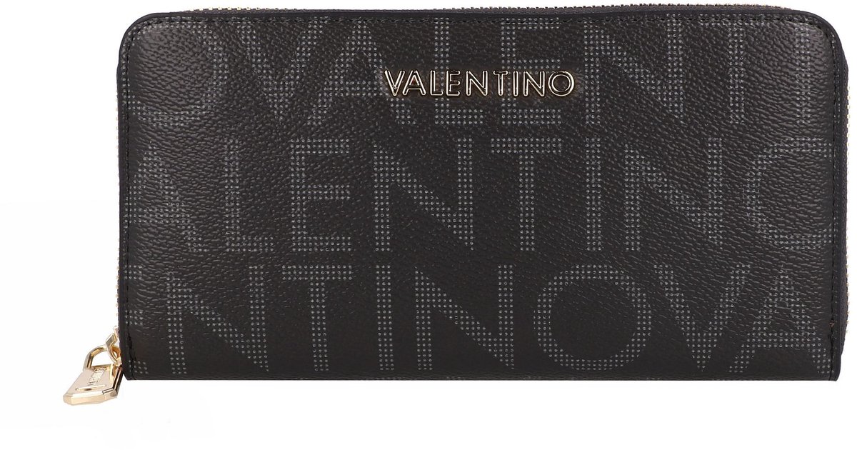 VALENTINO portemonnee Portafoglio Regina RE Wallet Nero antraciet