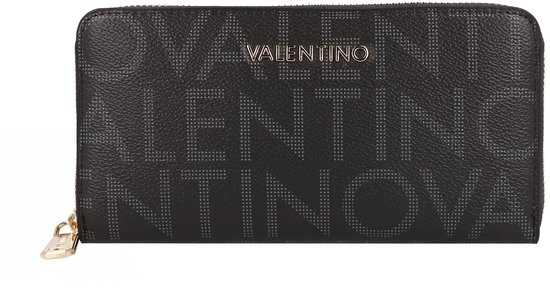 VALENTINO porte-monnaie Portafoglio Regina RE Wallet Nero anthracite