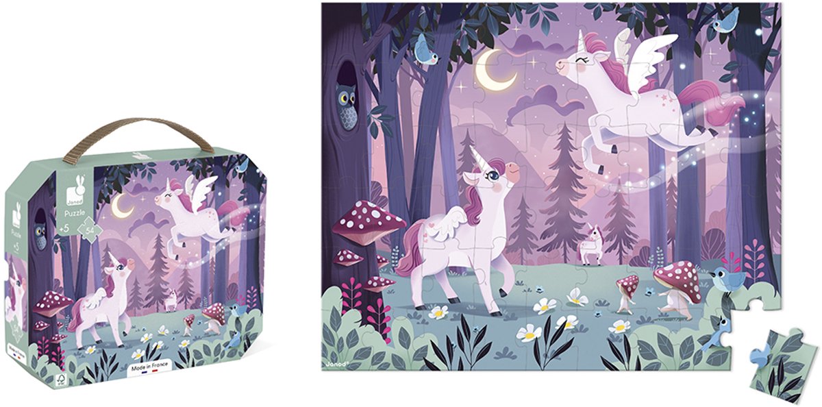 Janod - Puzzel - Unicorn — afbeelding 6