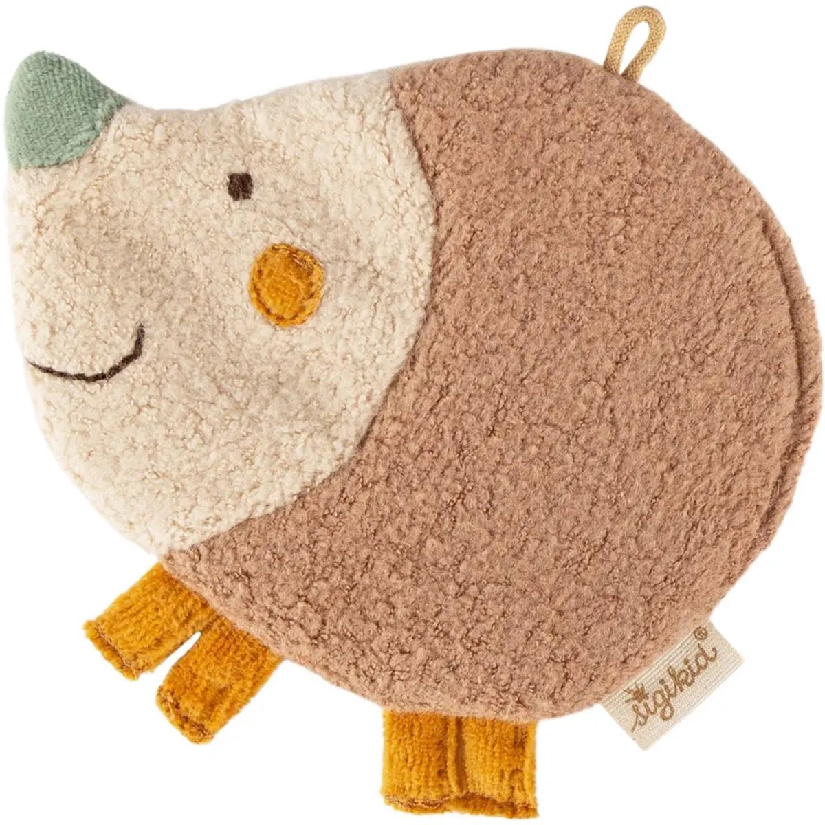 sigikid knuffeldoekje baby Igel met knispergeluid katoen.