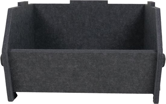 KidsDepot Bac de rangement Mason Grijs foncé