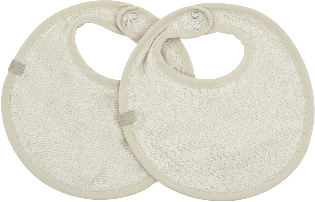 Bamboom Waffle Terry Slabbetjes – Set van 2 - Sea Breeze