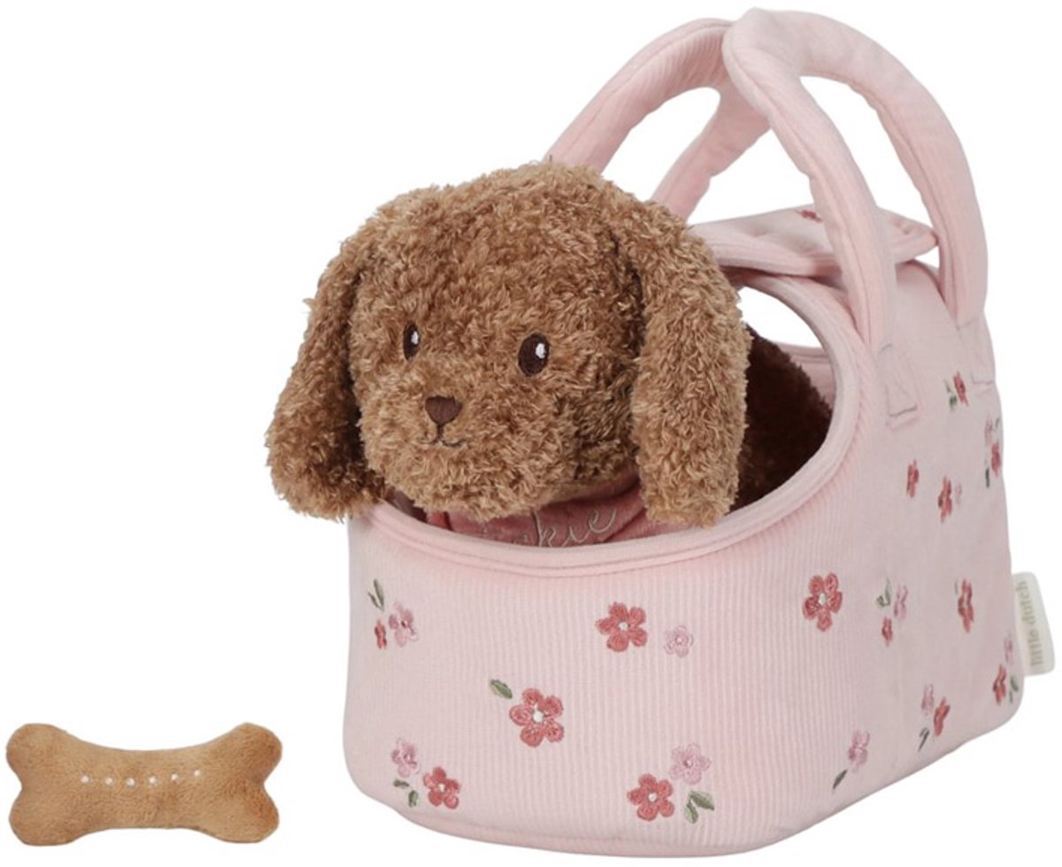 Little Dutch speelgoed Knuffelhond Jackie In Tas — afbeelding 3