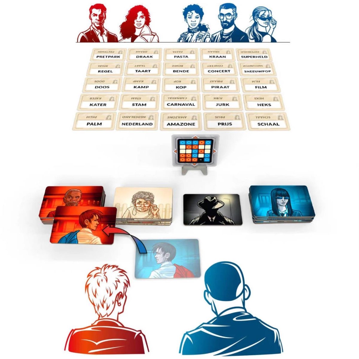 White Goblin Games - Codenames - Partyspel - 4 tot 8 spelers - Vanaf 8 jaar - 15 minuten - Hit in binnen- en buitenland — cadeau in Partyspellen - foto 2