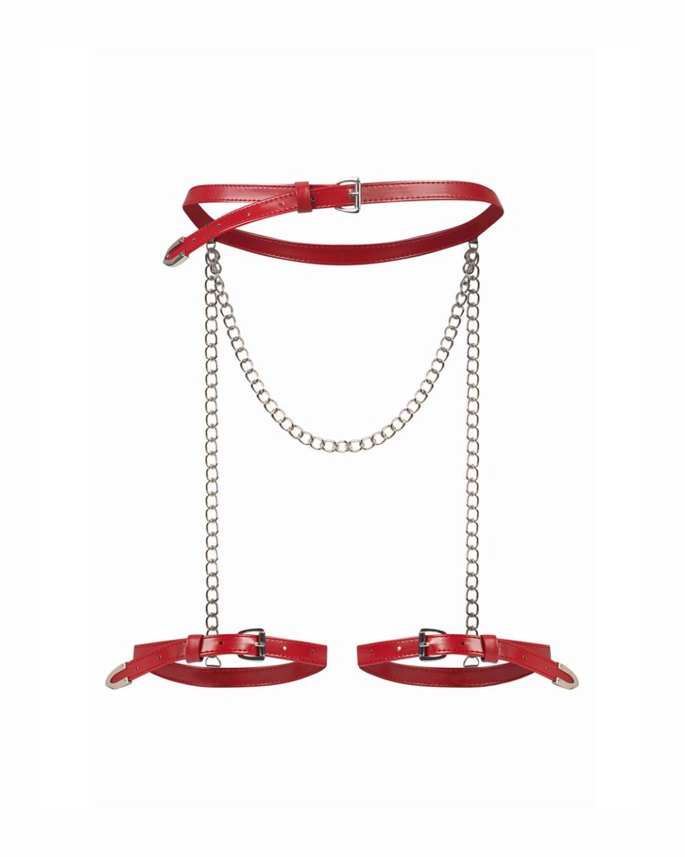 Obsessive - Inferro Harness Bottom - Rood