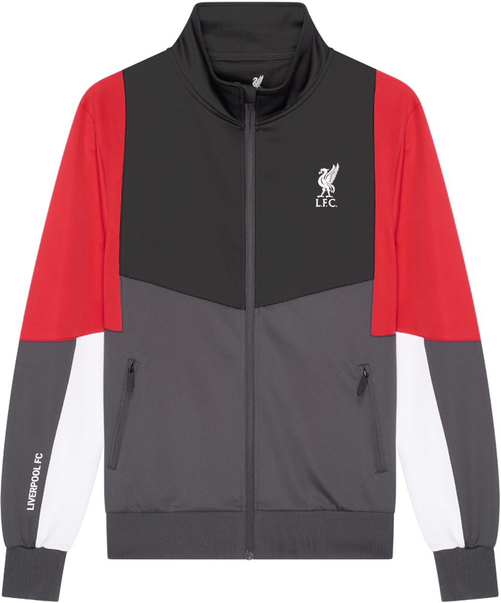 Liverpool Trainingspak Kinderen - Maat 116 - Sportkleding - Voetbal Trainingspak - Jongens en Meisjes
