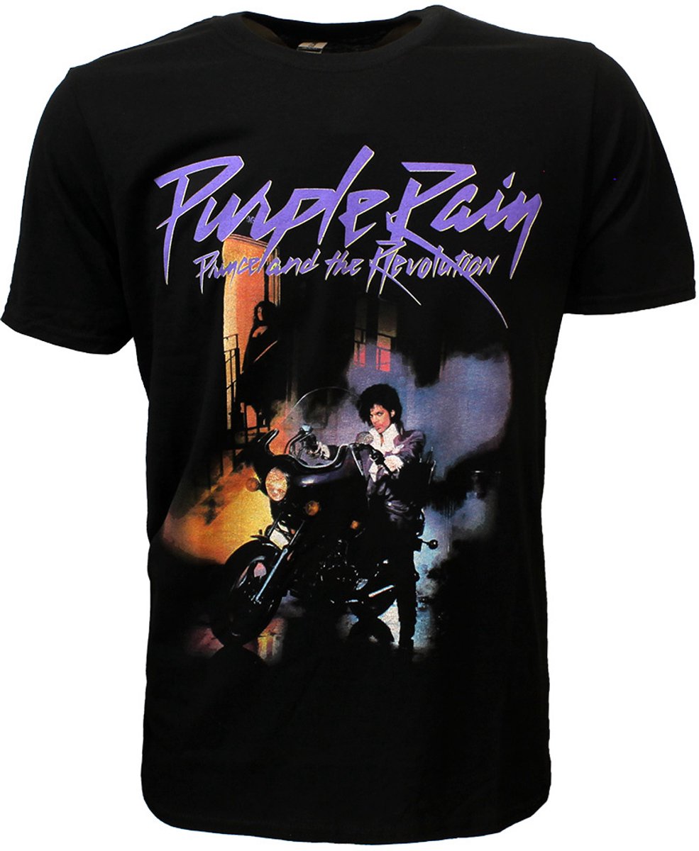 Prince Purple Rain T-Shirt - Officiële Merchandise - 3XL
