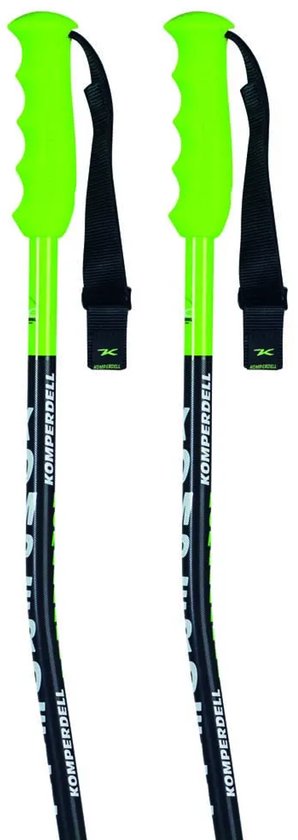 Komperdell Blazer TR Skistokken Zwart/Zilver Gr. 125 cm