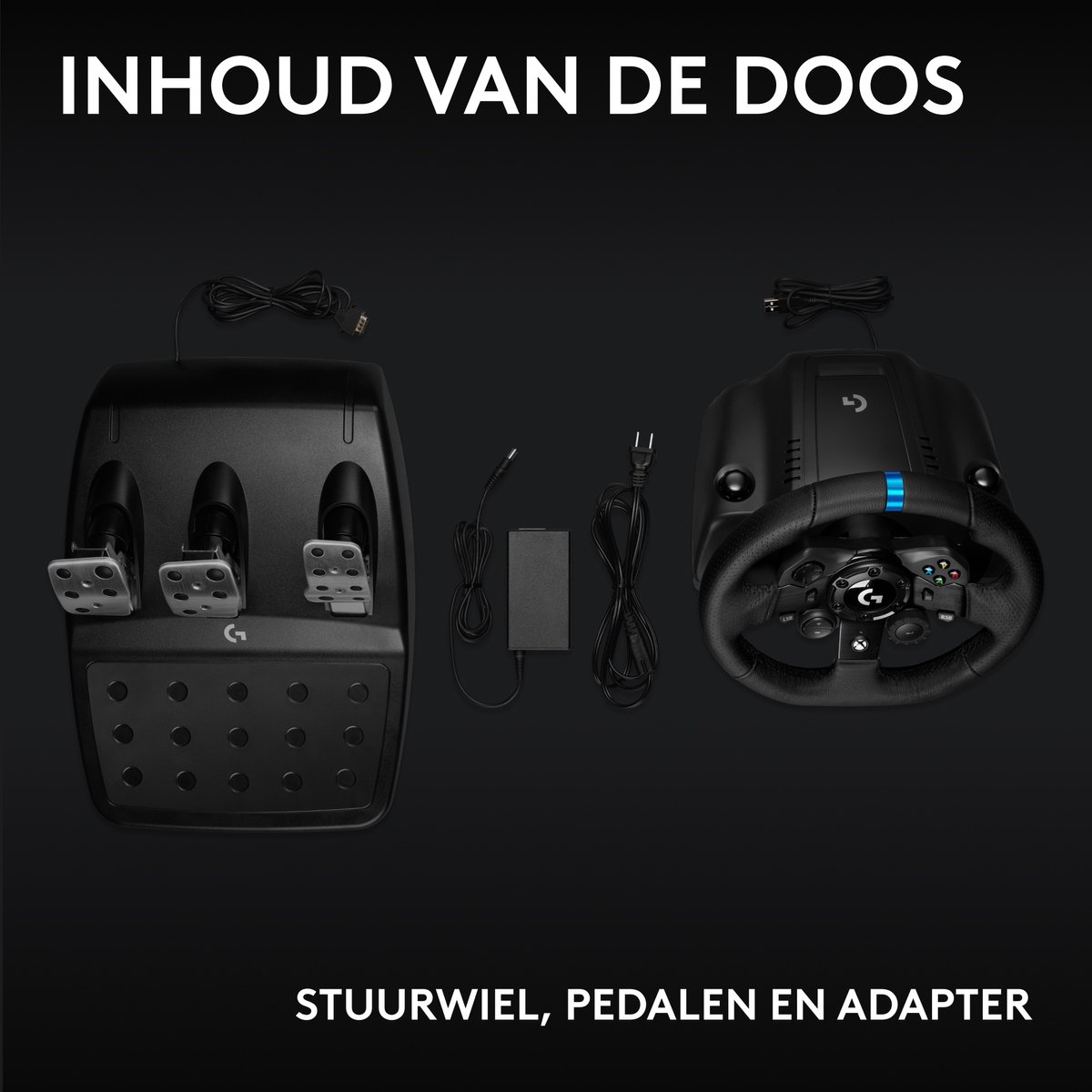 Logitech G Logitech G923 TRUEFORCE - Racestuur en pedalen thumbnail 5