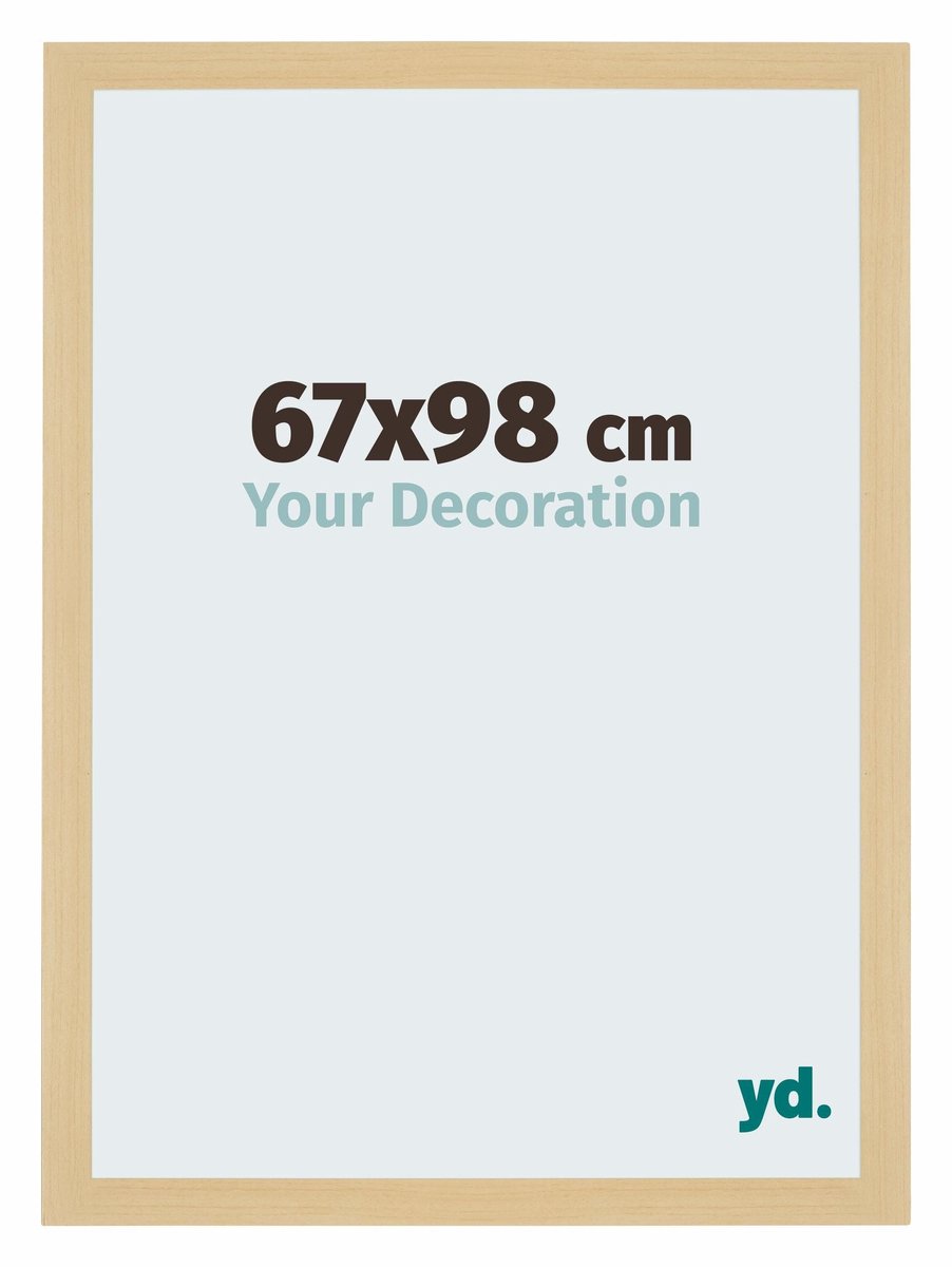 Your Decoration - Puzzellijst 67x98 cm - Ahorn Decor - Puzzellijst 1500-2000 stukjes - MDF Fotolijst - Mura