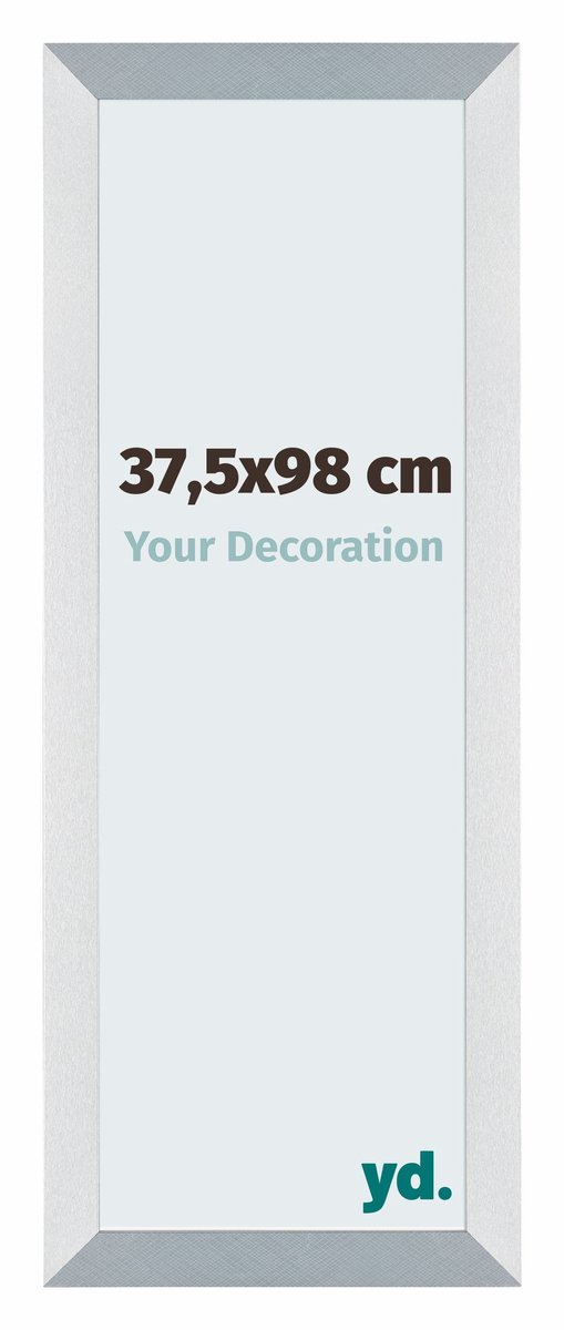 yd. Your Decoration - Fotolijst 37,5x98 cm - MDF - Aluminium Geborsteld - Mura