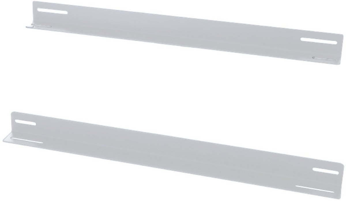 DSIT L-profiel 2-pack geschikt voor 600mm diepe wandkasten - wit - serverbehuizing - serverrack