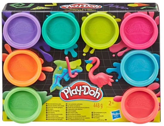 Play-Doh 8-pack verschillende kleuren assorti