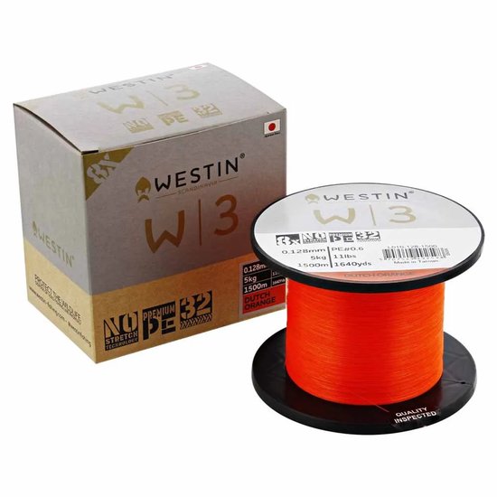 Westin W3 1500 M Gevlochten Vislijn Goud 0.100 mm van Westin — afbeelding 4