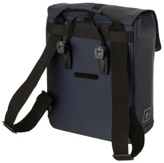 Fastrider Jaxx II Enkele Fietstas/Rugzak/Schoudertas in één - Navy - Trend - Click'nGo - 14 Liter - Waterafstotend van FastRider — afbeelding 2