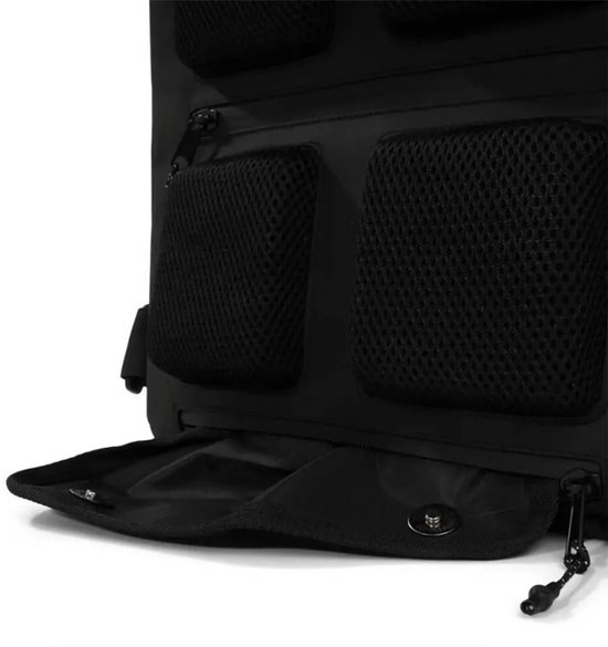 Gerecyclede shopper fietstas Urban Proof Cargo Backpack 20L 34 x 13 x 46 cm - Zwart van Urban Proof — afbeelding 4