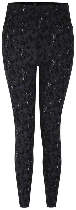 Dare 2b - Influential Dames Sportlegging - Zwart Motief - Maat 36