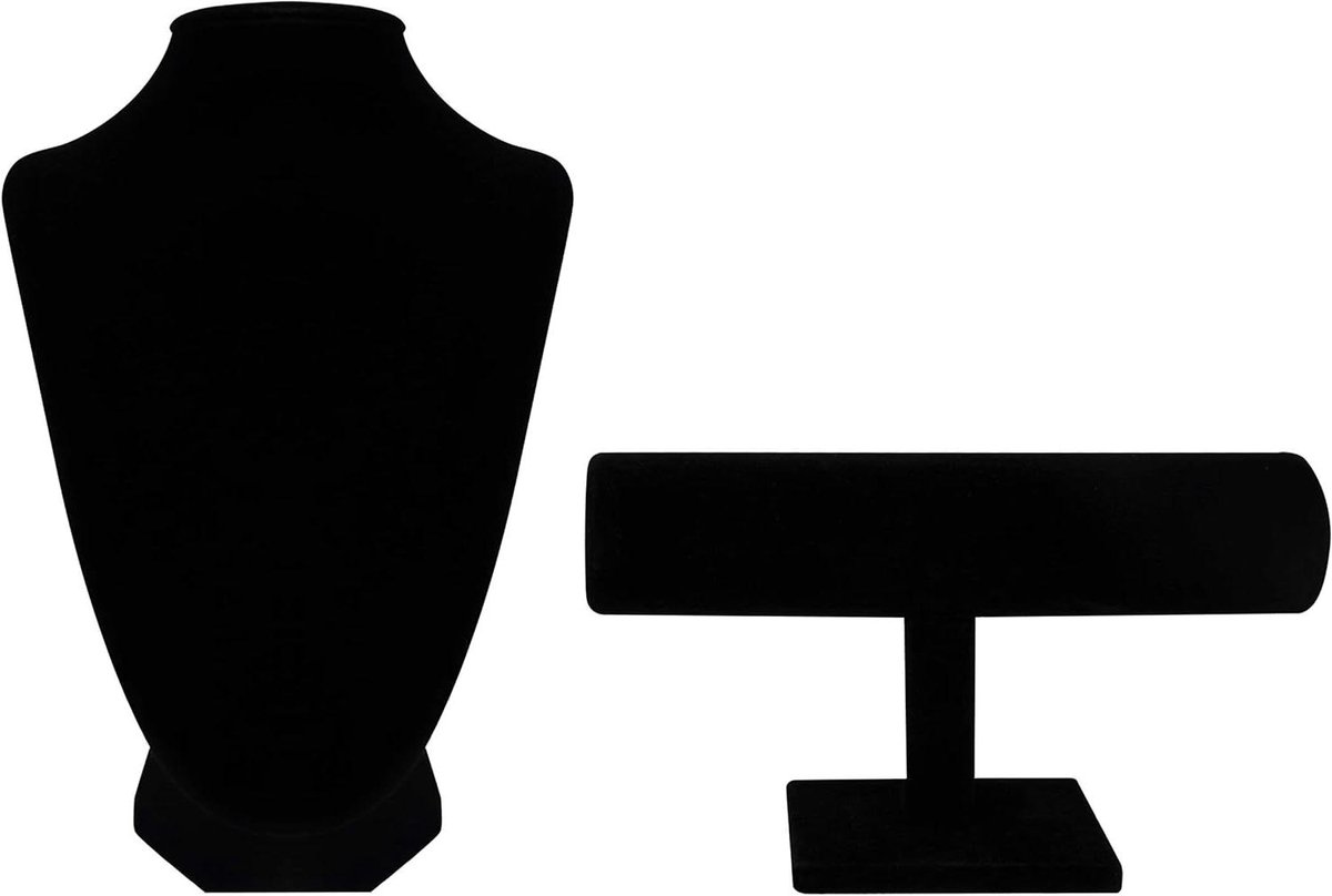 Provento - Velours Sieraden Display Buste - Armband, Horloge, Hanger Houder