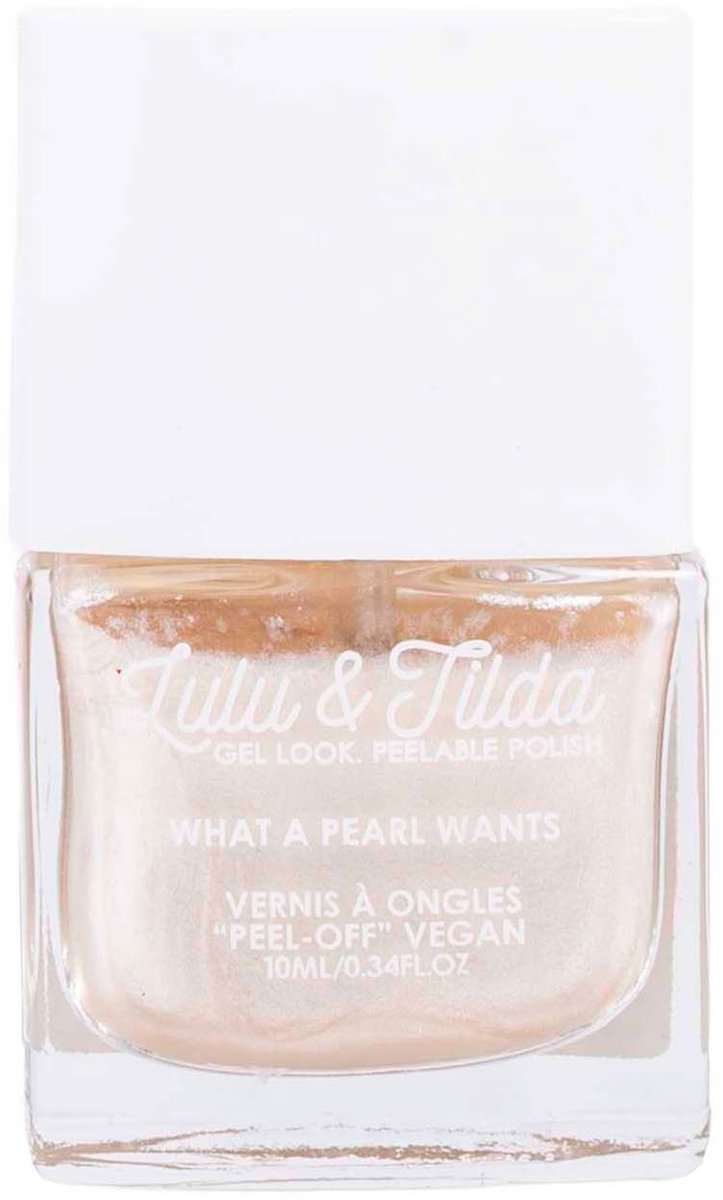 Lulu & Tilda - Afpelbare Nagellak - What a Pearl Wants