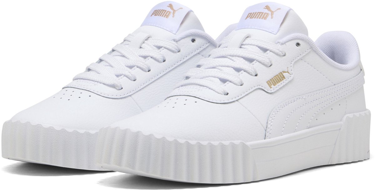 PUMA Carina 3.0 Jr Meisjes Sneakers PUMA -PUMA Goud