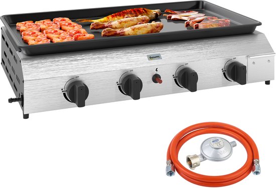 Outdoorchef Dualchef S 325 G D-line Gasbarbecue - 5 branders - RVS