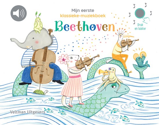 Mijn eerste klassieke-muziekboek - Beethoven - cover
