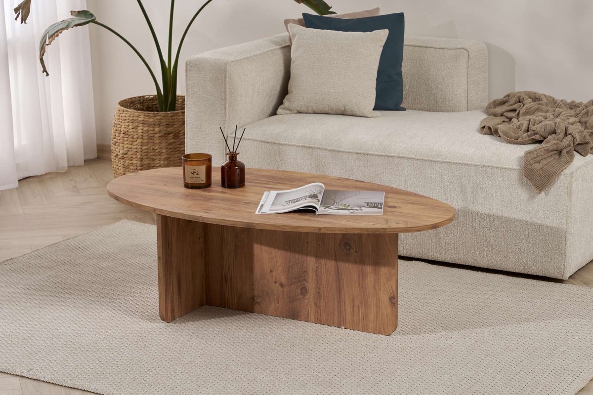 Skye Decor Orba Atlantic Pine Salontafel 100% melamine gecoat spaanplaat 125 x 70 cm