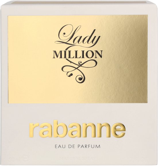 Paco Rabanne Lady Million 50 ml - Eau de Parfum - Damesparfum