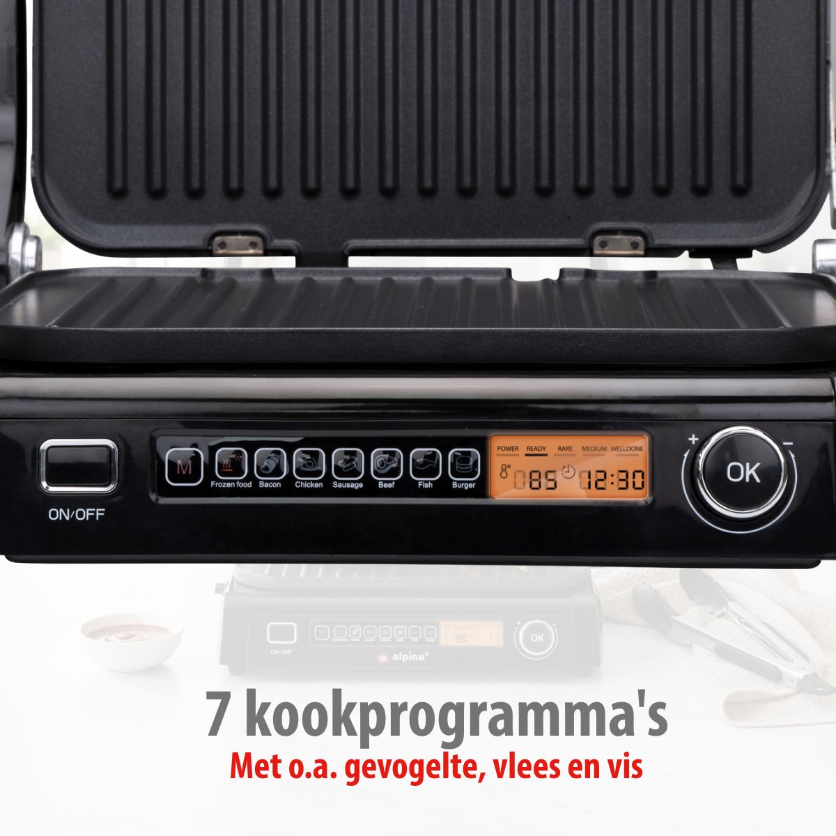 alpina Contactgrill 2100W thumbnail 5