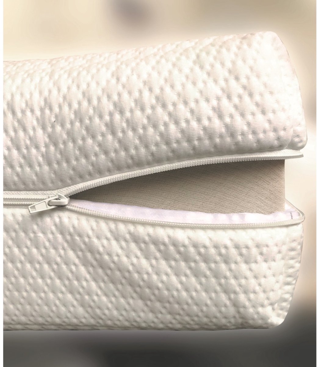 Matrashoes de Luxe met rits 16 t/m 18 cm - 90x220