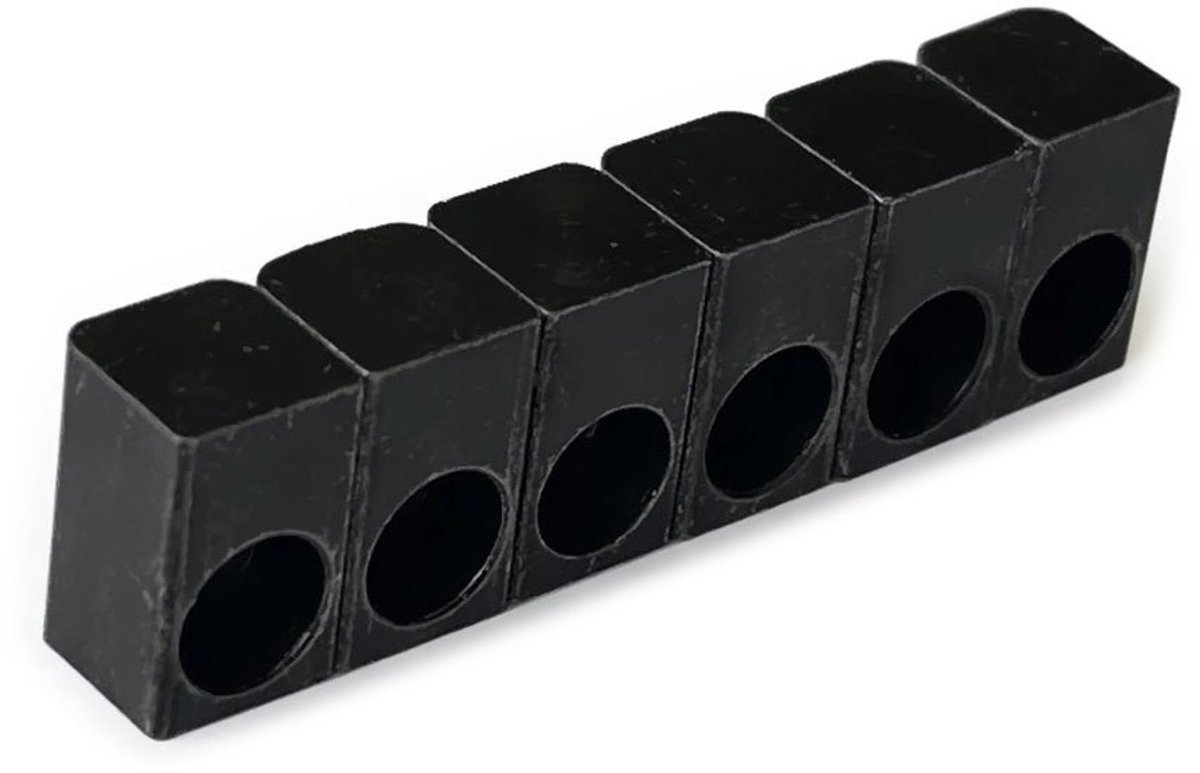 Floyd Rose FROSLIB21P Original String Lock Insert Blocks (set van 6 stuks, zwart)