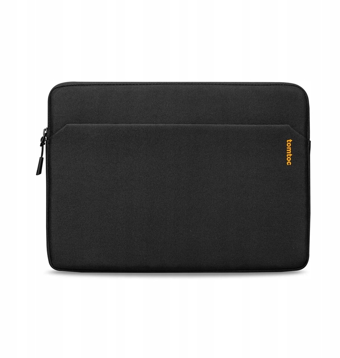 Laptop sleeve 15 inch waterafstotend gerecycled materiaal schuimvoering fleece voering MacBook Air Pro zwart - Afbeelding 2