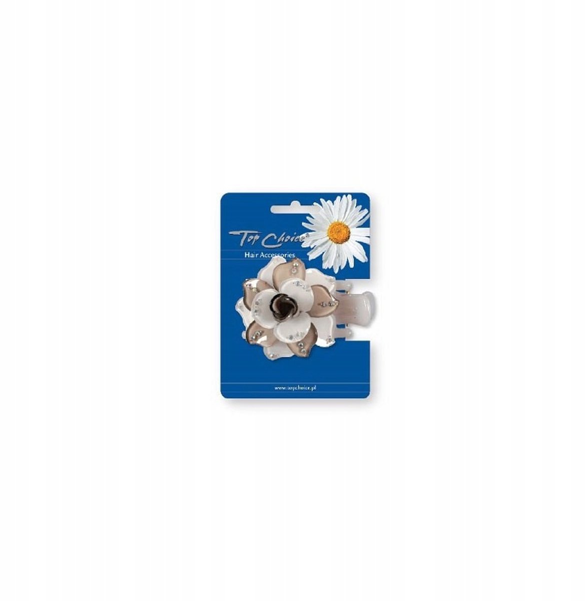Top Choice Haarclip met Zirkonia - Acryl