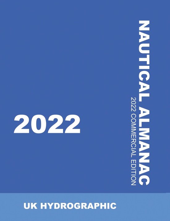 2022 Nautical Almanac - cover