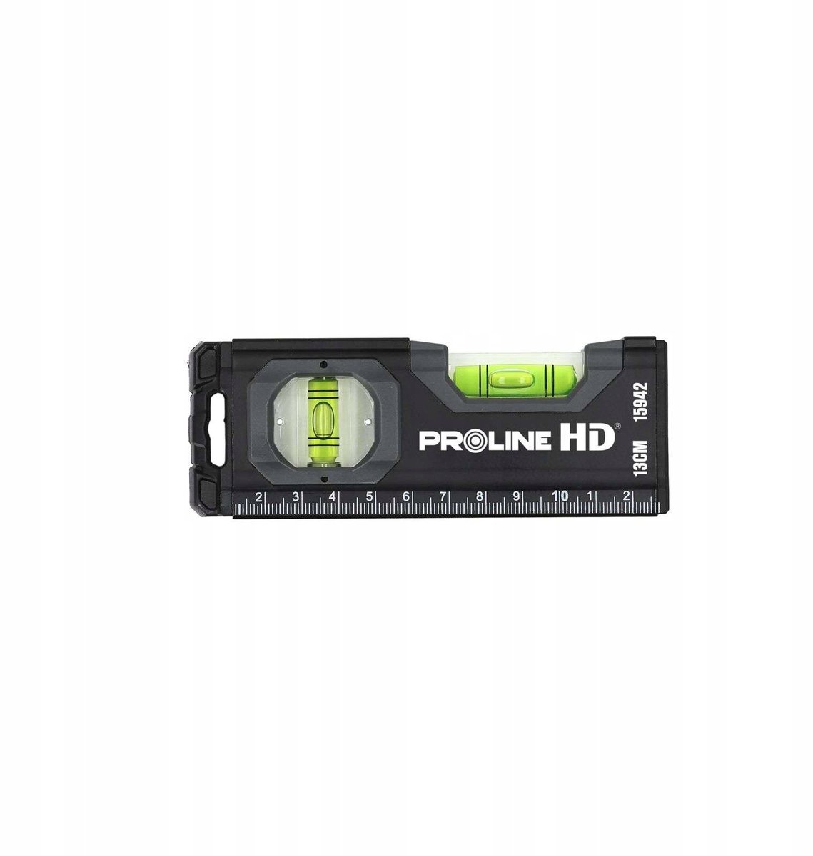 Proline Mini Aluminium Waterpas 13 cm met 2 Etiketten in Magneet