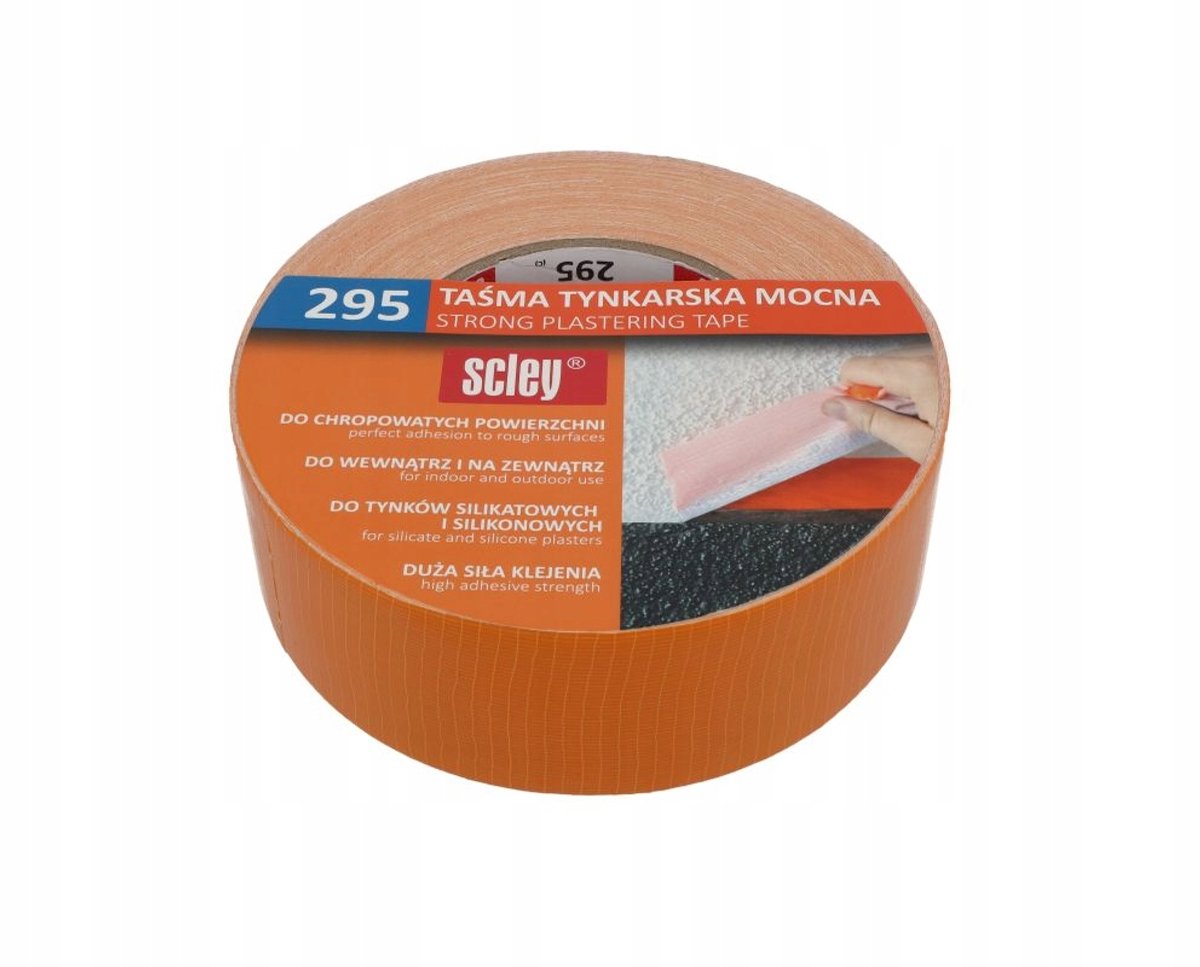 Scley 295 Schilder-/Stukadoor Tape 48mm x 50m - Sterk & Duurzaam