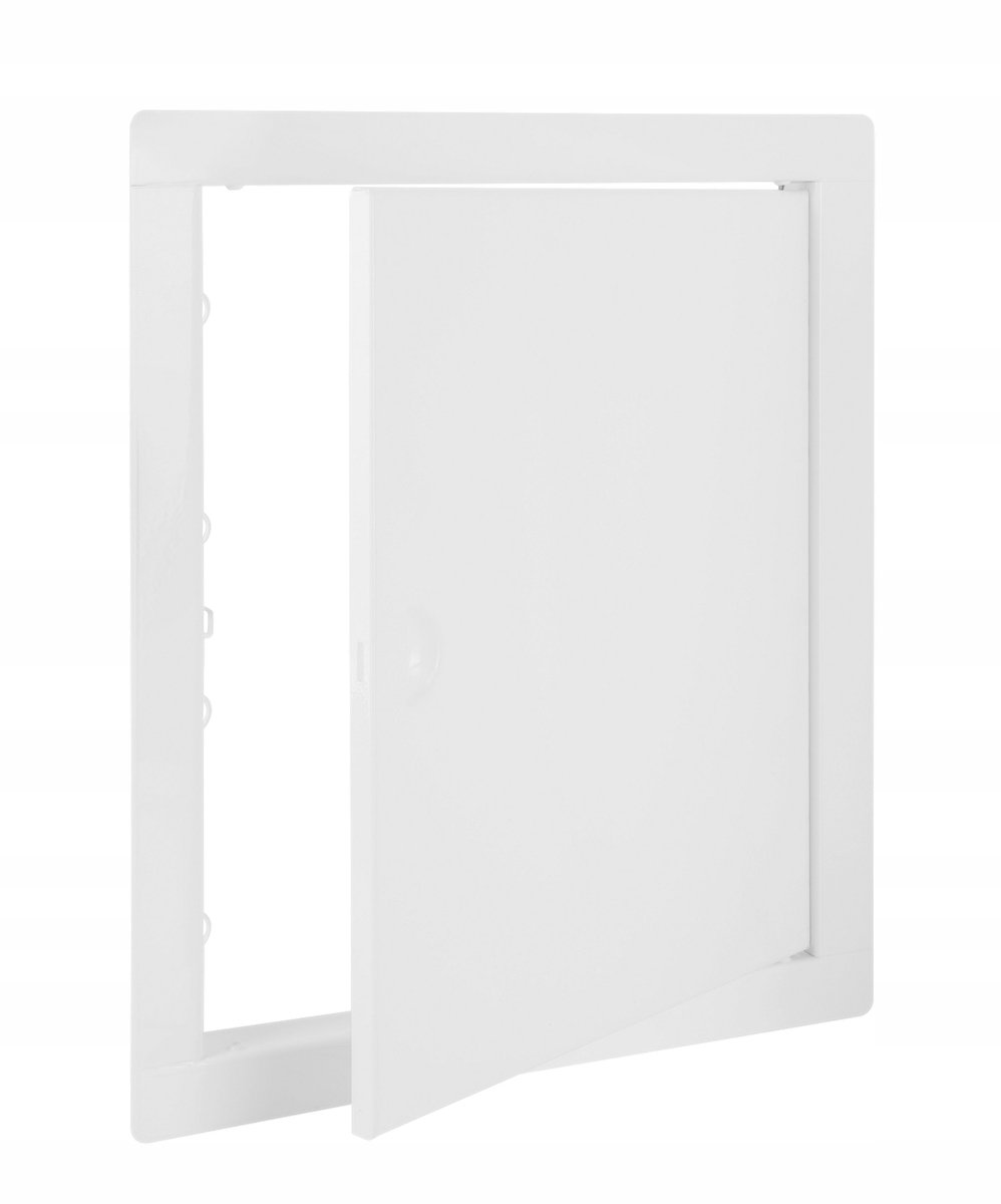 Metalen Revisiedeurtje Wit 40x40 cm - Makkelijke Sluiting
