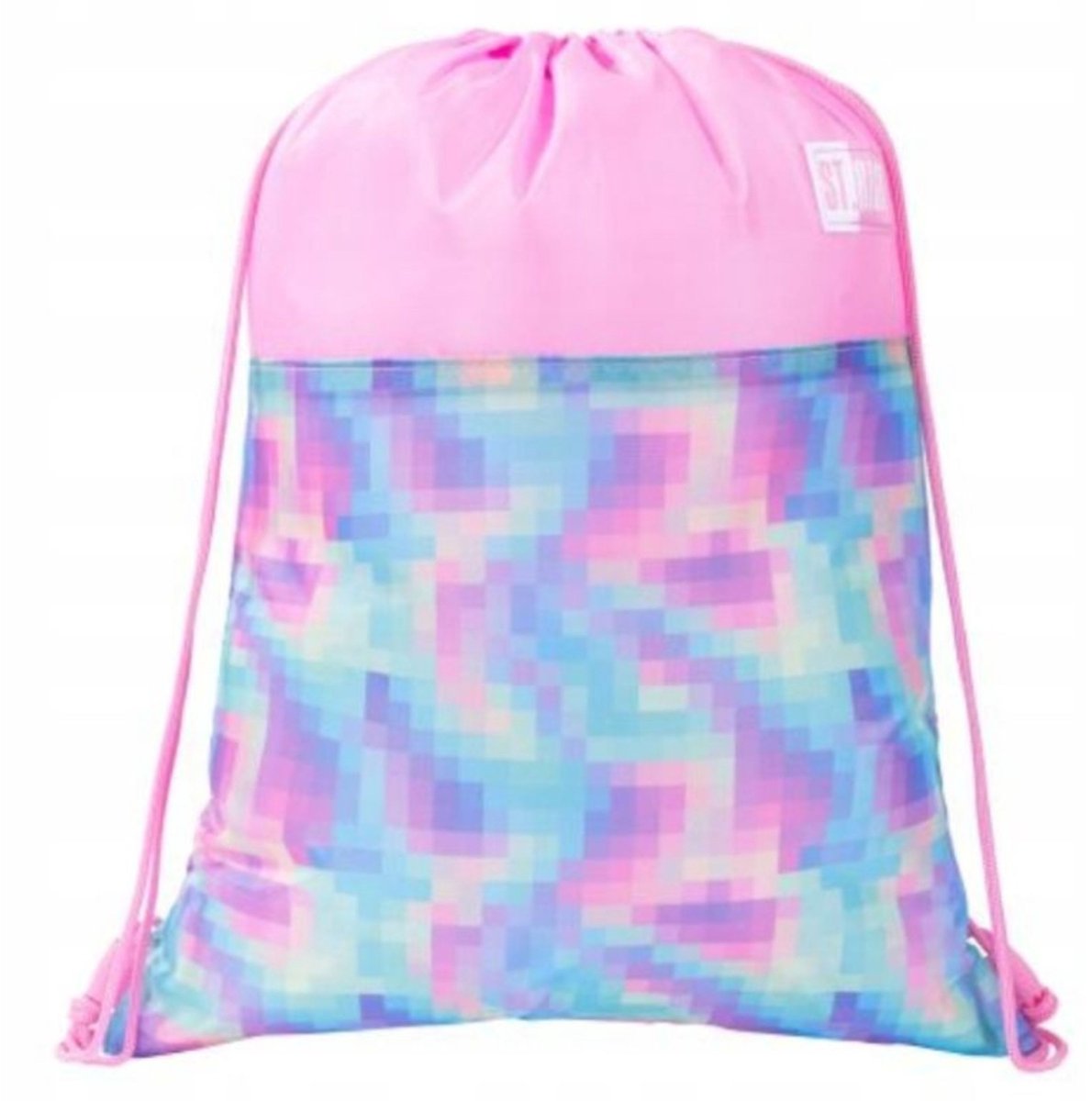 ST.RIGHT Pastel Pixels Schooltas - Praktische Gymnastiekzak