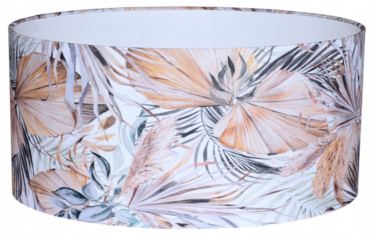 Boho Blad Lampenkap E27 Cilinder 40cm - PRIMAVERA