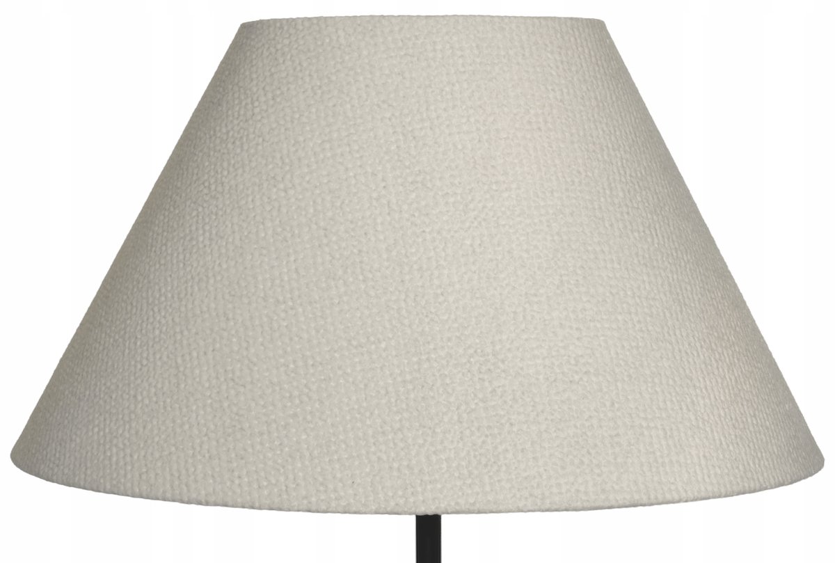 Stijlvolle Lampenkap Kegel E27 Wit 50cm met Unieke Textuur