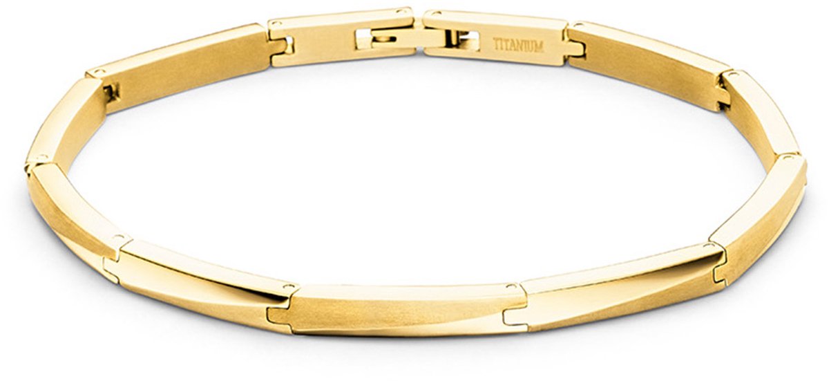 Boccia Titanium 03059-03 Dames Armband - Schakelarmband