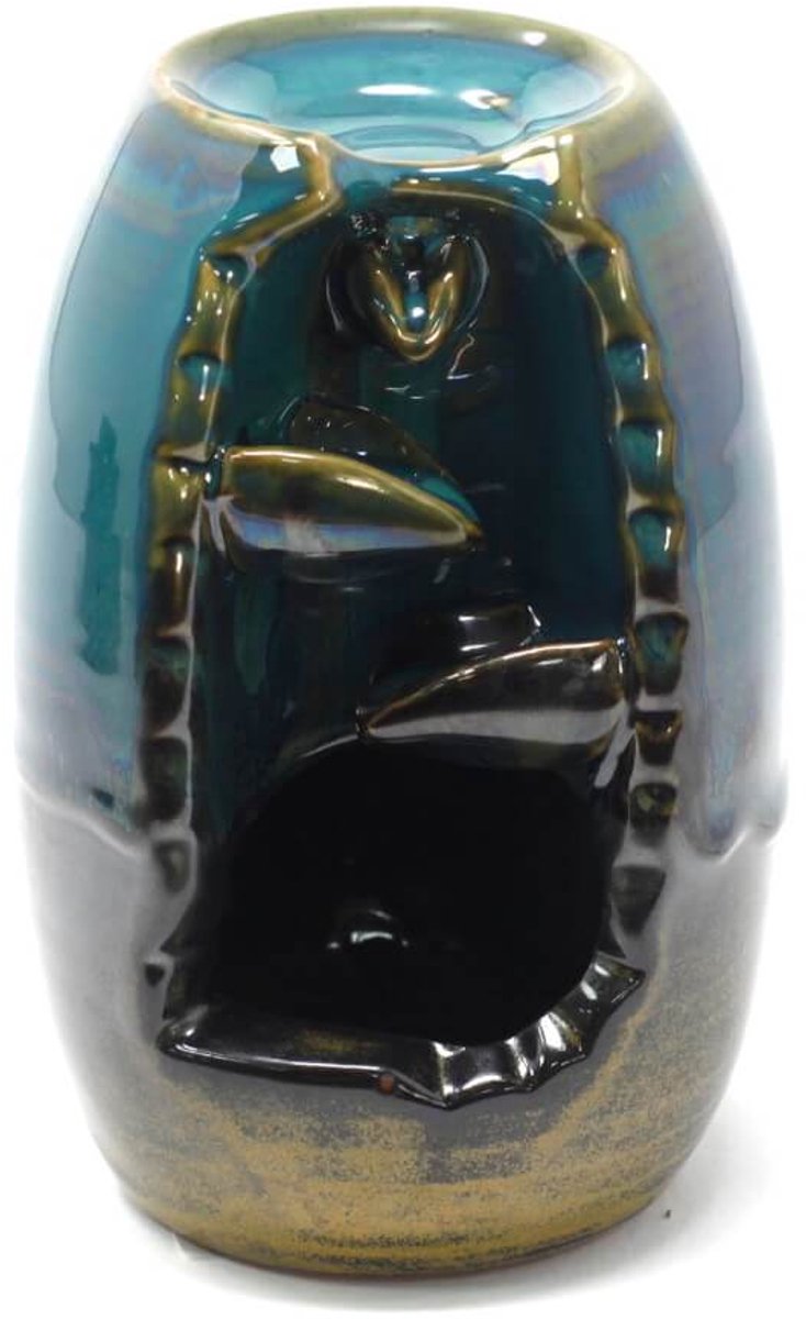 Backflow Wierookbrander Vase and Waterfall - 7 x 7 x 13 cm