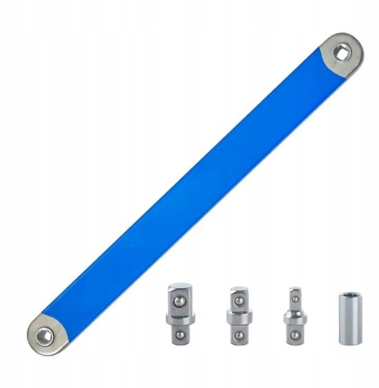 Verstelbare Ratel Verlengstuk 1/4, 3/8, 1/2 Inch | bol